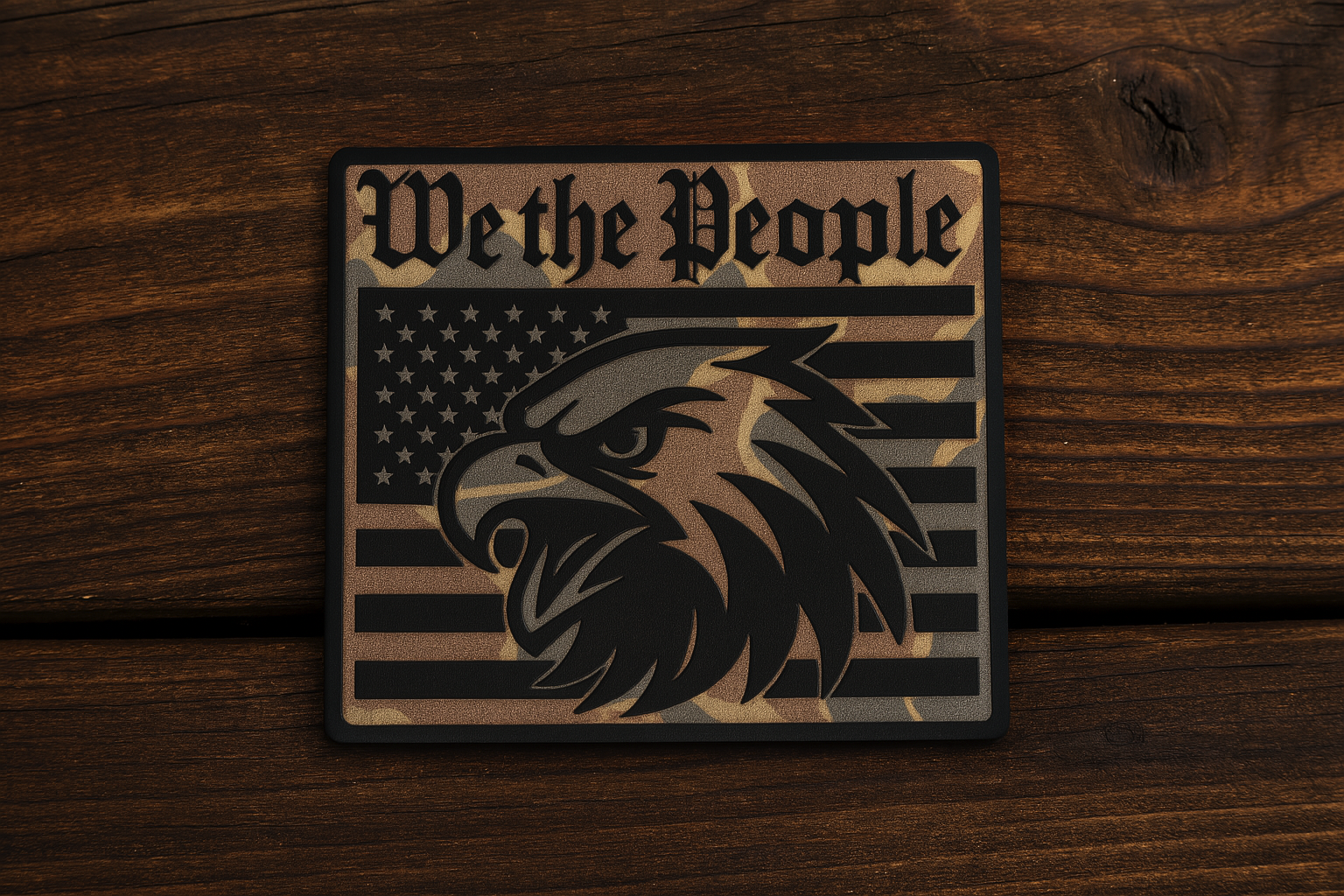 We The People | Bold Eagle Patch