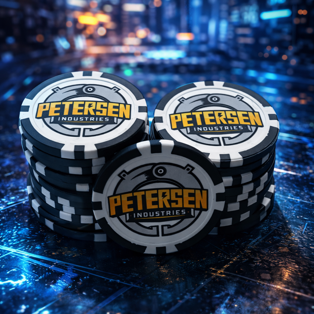 100 Custom Poker Chips