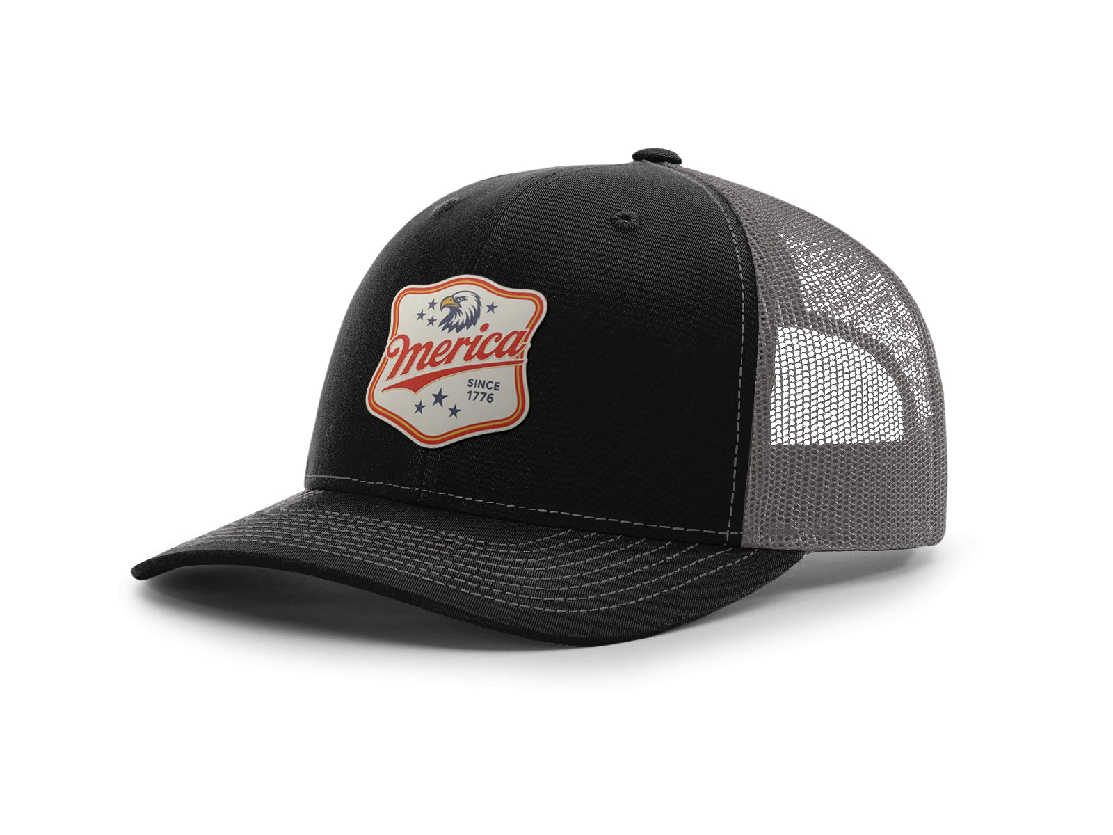 Merica 1776 Hat – Full-Color UV Patch | Bad Ash Creatives