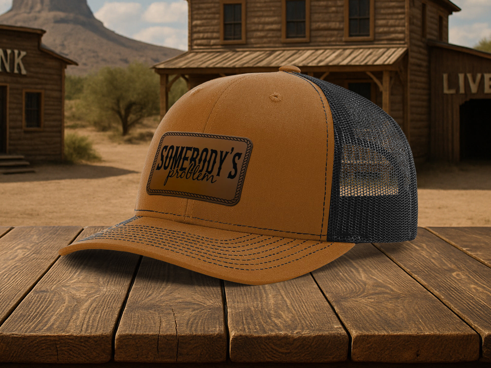 Somebody / Somebody's Problem | Patch Hat