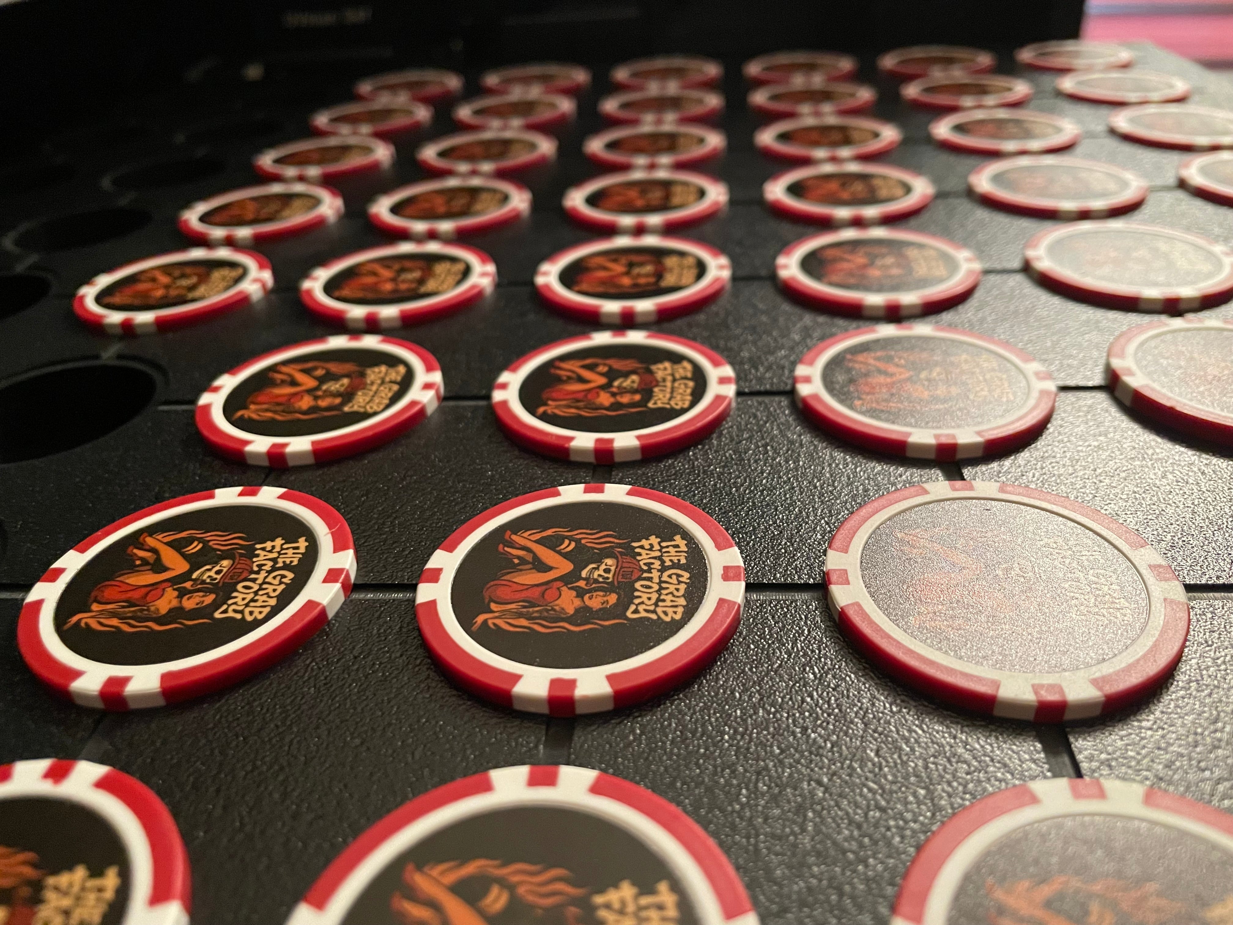 Poker Chips and Coins