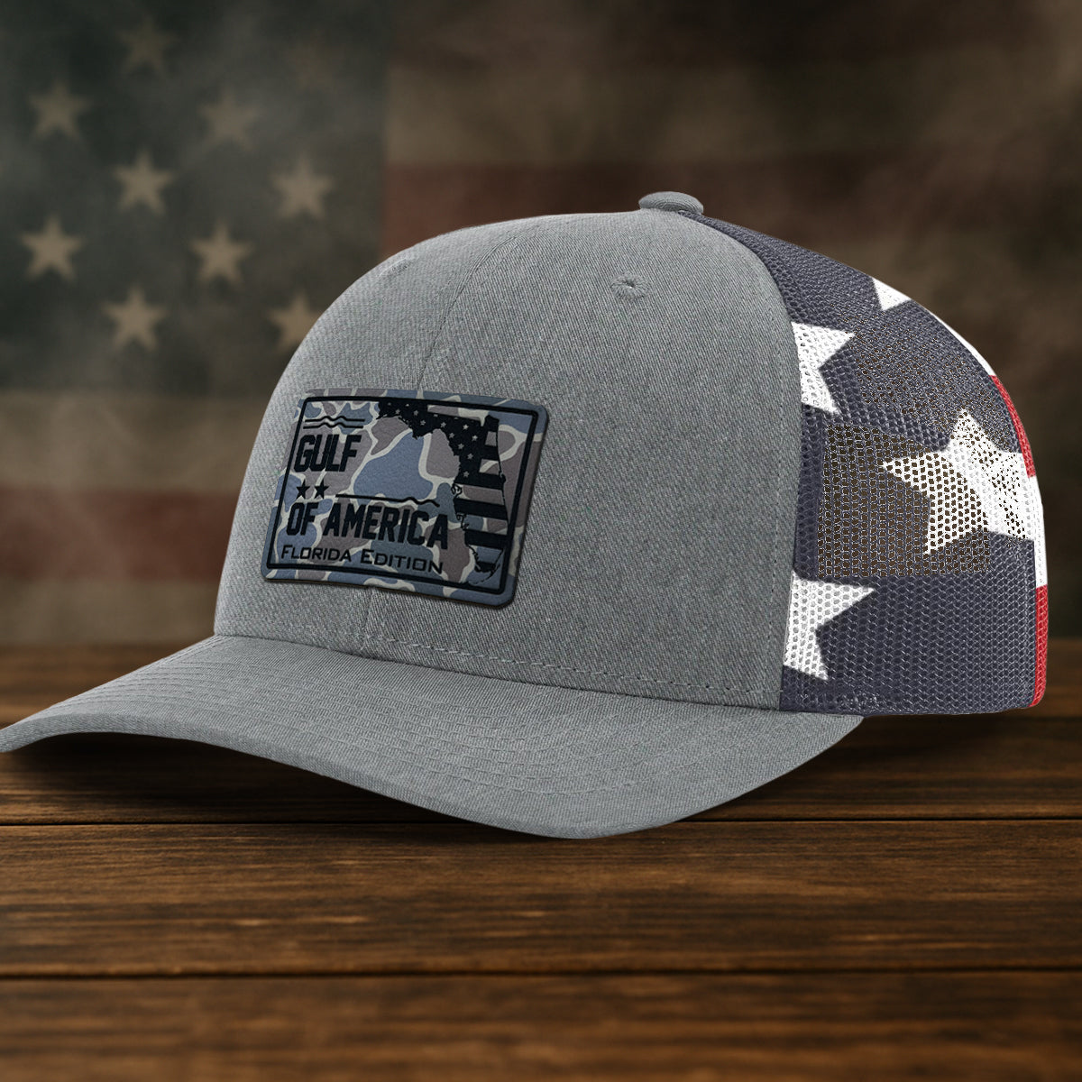 Leatherette patch trucker hats – outdoor lifestyle mesh caps in vibrant colors for casual everyday wear.