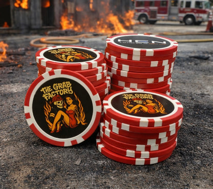 100 Custom Poker Chips