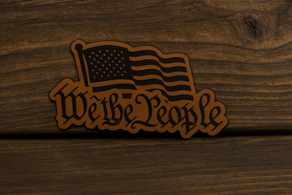 We The People Flag Patch | Camo or Rawhide