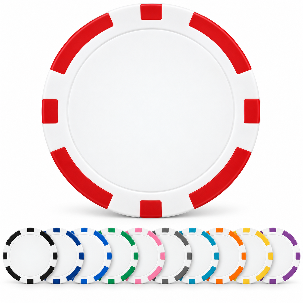 Custom Double-Sided Poker Chips