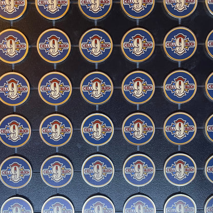 Custom UV Printed Metal Challenge Coins – 1.5” Double-Sided – Set of 20