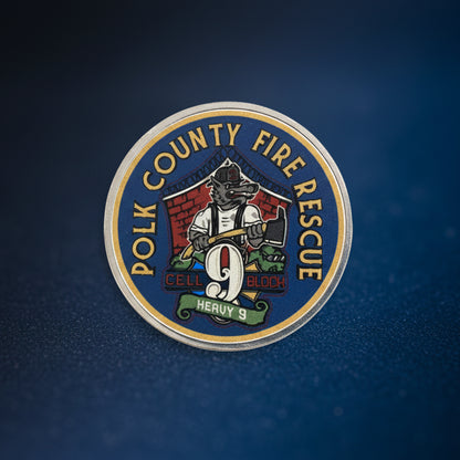 Custom UV Printed Metal Challenge Coins – 1.5” Double-Sided – Set of 20