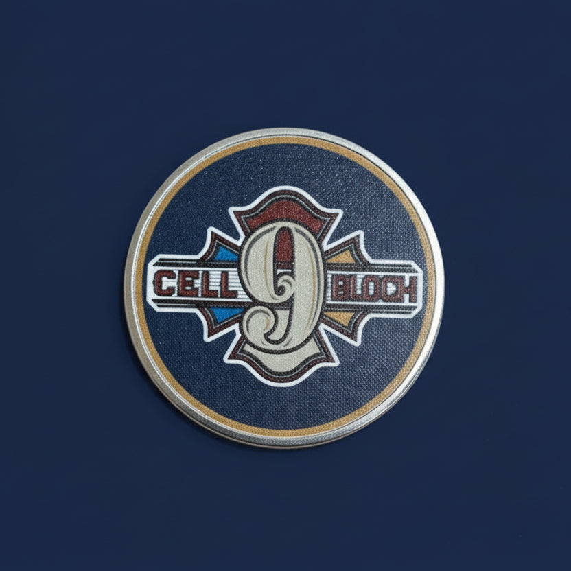 Custom UV Printed Metal Challenge Coins – 1.5” Double-Sided – Set of 20