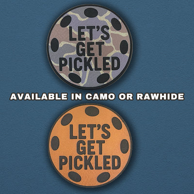 Let's Get Pickled | Camo Pickleball Patch